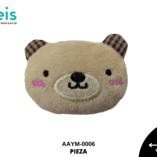 MINI PELUCHE OSO CABEZA REF: DLFP2220