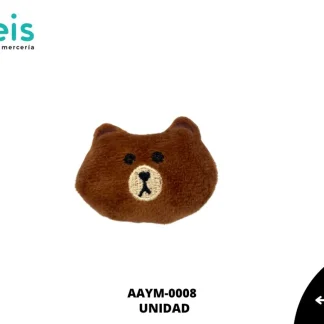 MINI PELUCHE OSO CAFE REF: DLFP2222