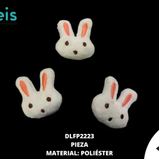MINI PELUCHE CONEJO BLANCO REF: DLFP2223