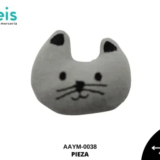 MINI PELUCHE GATO GRIS REF: DLFP2257