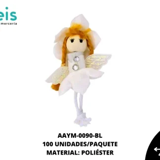 MUÑECA HAWAINA REF: QW-14 BLANCO 100 U/PQT