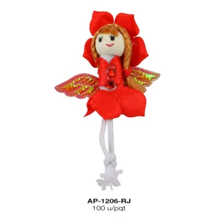 MUÑECA HAWAINA REF: QW-14 ROJO 100 U/PQT