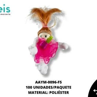 MUÑECA PALMA COCO REF: #2 FIUSHA 100 U/PQT