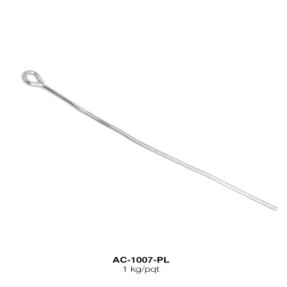 ALFILER ARETE OJAL 50mm REF: QX-283 PLATA kg