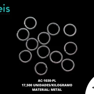 ARGOLLA MET REF: Nº6 PLATA 17.5 mill/kg