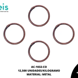 ARGOLLA MET REF: Nº8 COBRE 12.5 mill/kg