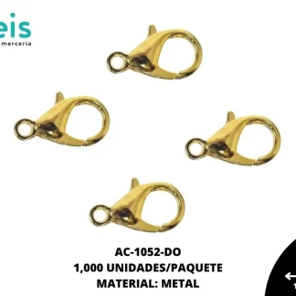 PICOLORO 14 mm REF: 503 DORADO 1000 u/pqt