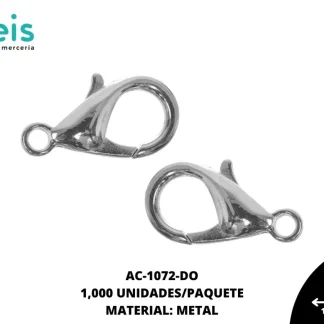PICOLORO 14 mm REF: 503 PLATA 1000 u/pqt