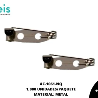 GANCHO PREND REF: 7020 NIQUEL 1000 u/pqt