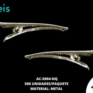 PINZA PICO DE GARZA CURVA REF: 3.5 cm NIQUEL 500 u/pqt