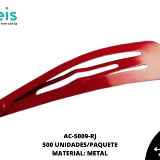 CUCA REF: 6.0 cm ROJO 500 u/pqt