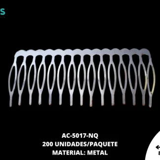 PEINETA METALICA #15 NIQUEL 200 u/pqt