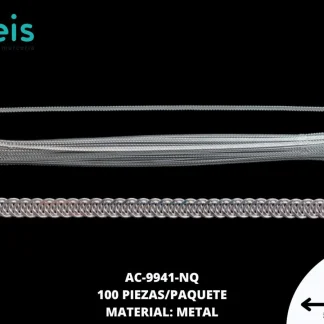 BALLENA METALICA REF: 50CM NIQUEL 100 U/PQT