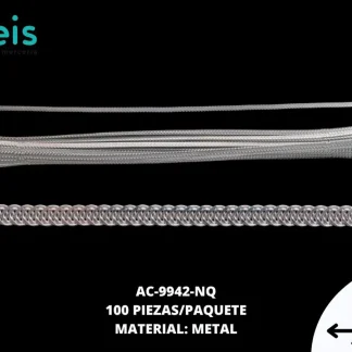BALLENA METALICA REF: 45CM NIQUEL 100 U/PQT