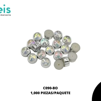 REMACHES PLASTICO PIEDRA AC090-BO 14mm 1,000 PZ/PQT TORNASOL