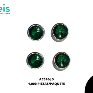 REMACHES PLASTICO PIEDRA AC090-JD 14mm 1,000 PZ/PQT JADE