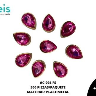 REMACHES PLASTICO GOTA AC094-FS 16mmX21mm 500 PZ/PQT FIUSHA