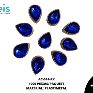 REMACHES PLASTICO GOTA AC094-RY 16mmX21mm 500 PZ/PQT REY