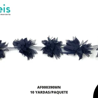 FLOR TULL AF390 MARINO
