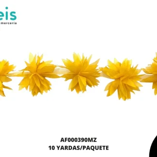 FLOR TULL AF390 MOSTAZA