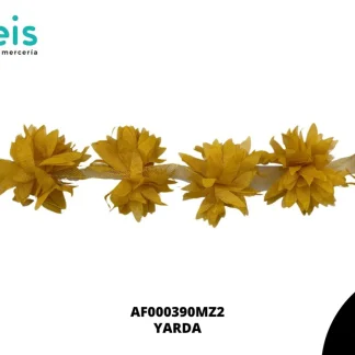 FLOR TULL AF390 MOSTAZA 2