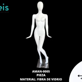MANIQUI CUERPO COMPLETO REF: DLM120 BLANCO