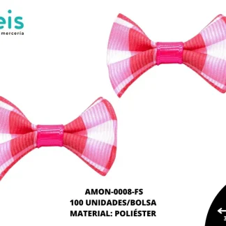 ACCESORIOS MOÑOS ESCOCES AMON-0008-FS 35mmX25mm 100 PZ/PQT FIUSHA