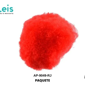 POM-POM 40MM ROJO 100 U/PQT
