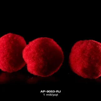 POMPON TONO A TONO CALIDAD AA ROJO