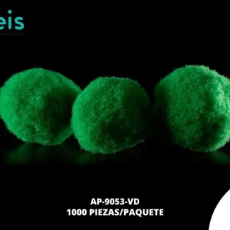 POMPON TONO A TONO CALIDAD AA VERDE