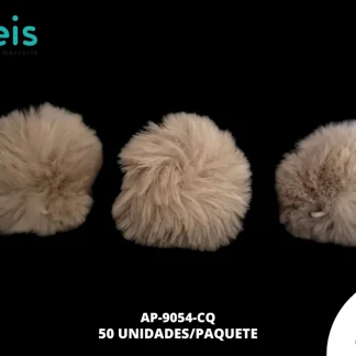 POMPON 6.0 CM REF: PCN-6 CAQUI PQT/50 UDS