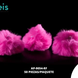POMPON 6.0 CM REF: PCN-6 ROSA FUERTE PQT/50 UDS