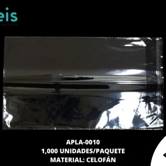 BOLSA CELOFAN 22X33.5 CM REF: TRANSPARENTE 1000 U/PQT