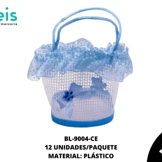 BOLSA RECUERDOS BABY CIELO 12 u/pqt CE