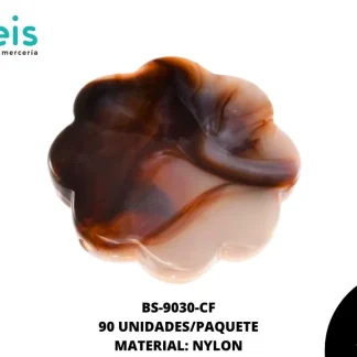 NYLON FIG FLOR REF: S-514 CAFÉ 90 u/pqt(1lb)