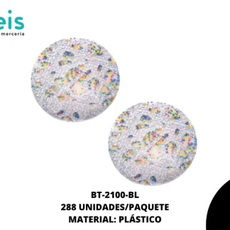 BTN ESC C/PATA REF: 2921/20L BLANCO 288 u/pqt