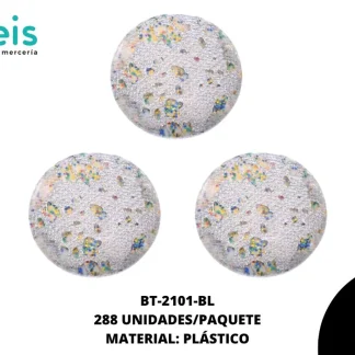 BTN ESC C/PATA REF: 2921/24L BLANCO 288 u/pqt