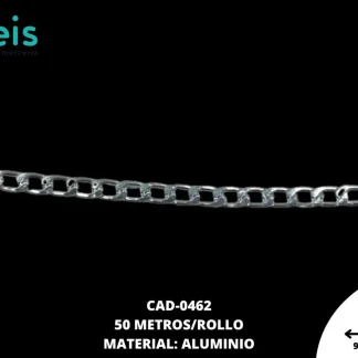 CADENA ALUMINIO REF:0462 1.5x5.6x9.5 MM 50 METROS/BOLSA
