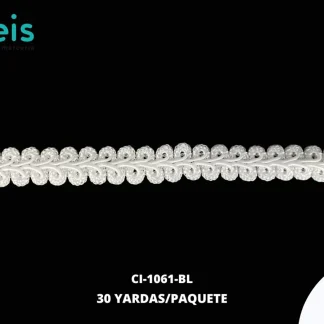 MILLARE CORDON 12 MM REF: 321 BLANCO 27 METROS PAQUETE