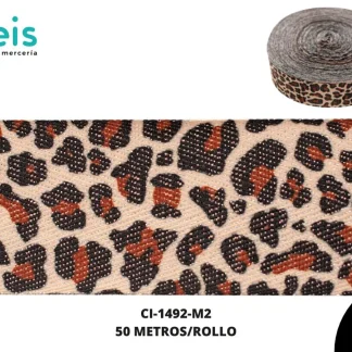 HILADILLA ANIMAL PRINT REF: HPRINT 2-3.8 ROLLO X 50 MTS