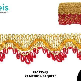 MILLARE CORDON 12 MM REF: 321 ROJO 27 METROS PAQUETE