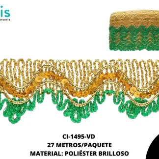 MILLARE CORDON 12 MM REF: 321 VERDE 27 METROS PAQUETE