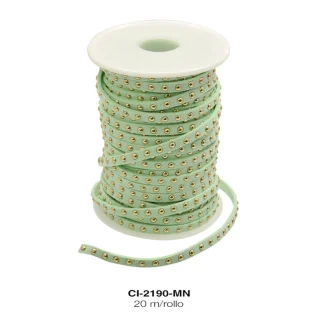 CORDON KOREANO TACHE RED DO 1L REF: 5mm MENTA 20 m/rollo