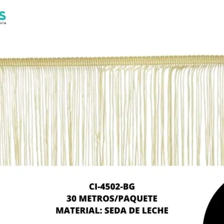 FLECO SEDA 8CM REF: FLE-100 BEIGE 30m/pqt