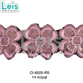 MILLARE APLICACION PLANCHA FLOR REF: SH-08 ROSA 14 METROS PAQUETE