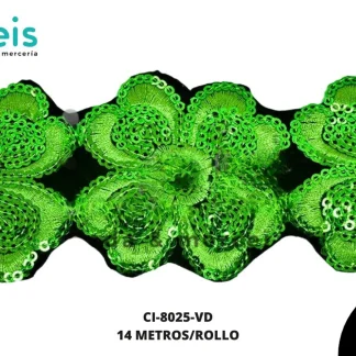 MILLARE APLICACION PLANCHA FLOR REF: SH-08 VERDE 14 METROS PAQUETE
