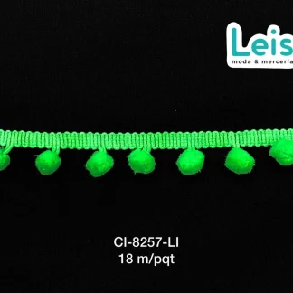MILLARE POMPOM 30MM REF: 1.5 cm LIMON 18 METROS PAQUETE