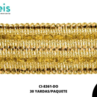 MILLARE LUREX 41MM REF: 8-764 DORADO 30 YARDAS/PAQUETE
