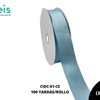 LISTON DOBLE CARA 1 1/2" (38mm) CIELO BLUE MIST 311