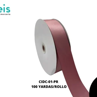 LISTON DOBLE CARA 1 1/2" (38mm) PALO DE ROSA ROSY MAUVE 165